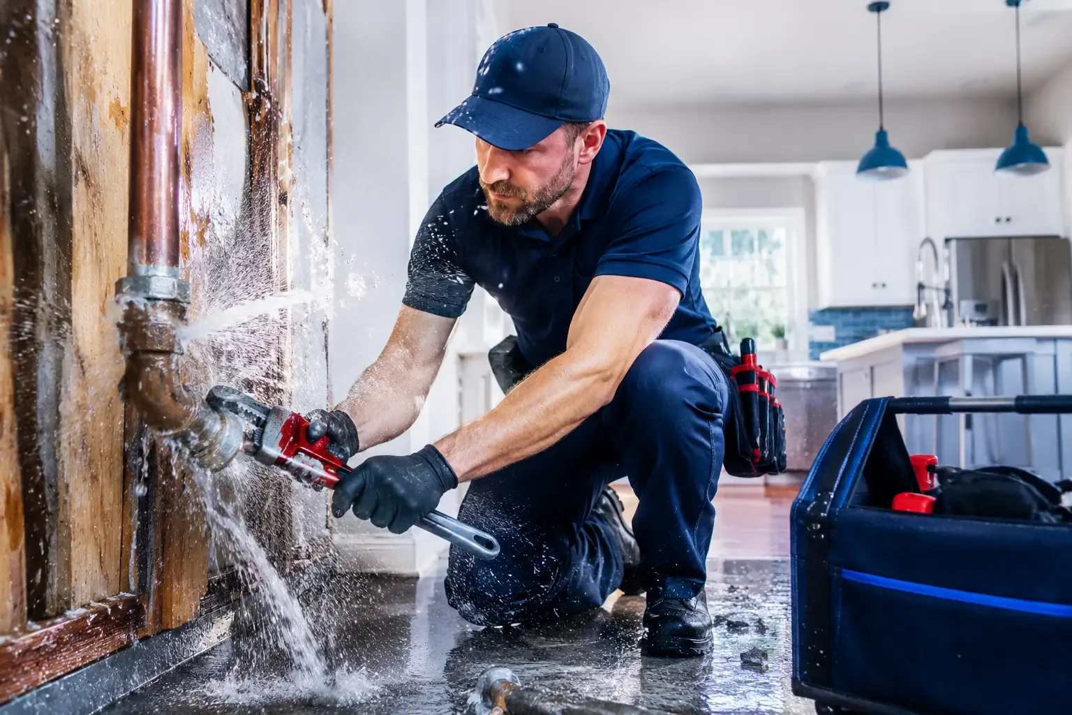 Local emergency pipe repair professionals in Meriden, IA